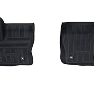 Tepih, spredaj gumiran, črn